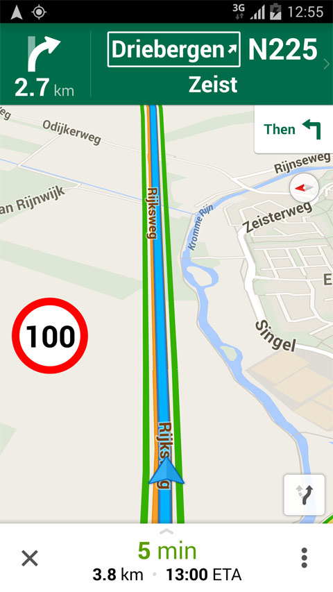 Maps Speed Limits Shows Speed Limits In Google Maps For Android